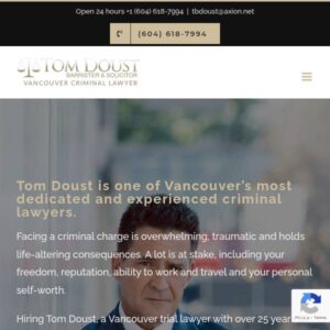Tom Doust Criminal Lawyer